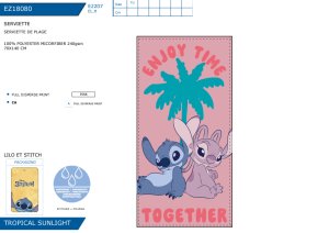 EZ18080 SERVIETTE DE PLAGE F 40892