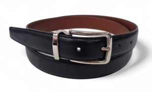 CINTURA IN PELLE 030/PELLE/PELLE/0299/53054 CLASSICO NERO