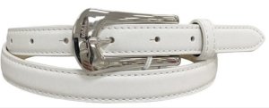CINTURA F.PELLE DONNA YY COVERI YYD1053/20 39 BIANCO
