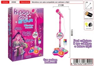 K-POP MICROFONO CON ASTA 28599 41452