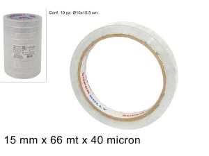 NASTRO TRASPARENTE 15mmx66mm 171017 40842
