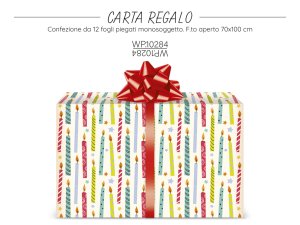 WP10284 CARTA REGALO CANDELINE 40631