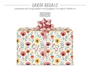 WP10283 CARTA REGALO FIORI 40631