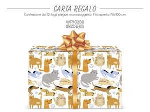 WP10280 CARTA REGALO CUCCIOLI 40631