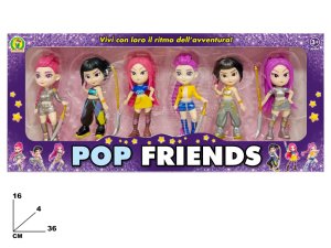 POP FRIENDS 6 PERSONAGGI 191095 41272