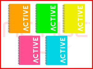 7221FLUO MAXI SPIR.ACT. RIGATURA 1R FLUO 9632 41336