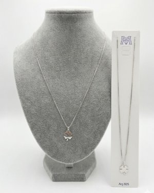 ARPD11034 PENDENTE QUADRIFOGLIO + COLLANA 50cm 52533
