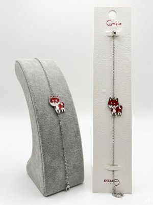 BR1816 BRACCIALE GATTINO ACC. CHIR. SMALTATO 41235