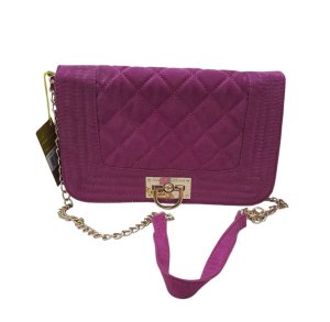 BORSA IMBOTTITA C/TRAC. CATENA FUCSIA 30211 980