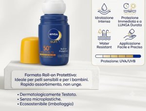 NIVEA SUN ROLL ON FP50+ 50ml 5684 41404