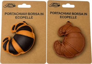 PORTACHIAVE PER BORSA IN ECOPELLE CORNETTO 41114