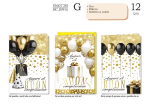 BC10915 BIGLIETTO COMPLEANNO 40631