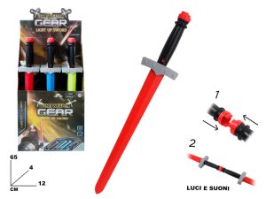 MAXI SPADA CON LUCI E SUONI DB 12pz 168639 41272