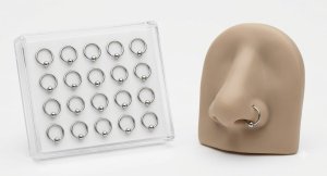 BIJOTTERIA OR0920 ORECCHINO DA NASO ARGENTO 925 1235