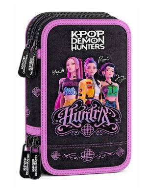 TRIPLE FILLED PENCIL CASE 37 PCS K-POP DEMON HUNTERS 442675857 41177