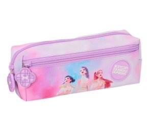 TRIPLE PENCIL CASE 2/22 CM ELASTIC BAND K-POP 22x6x8.5cm 842669027 41177