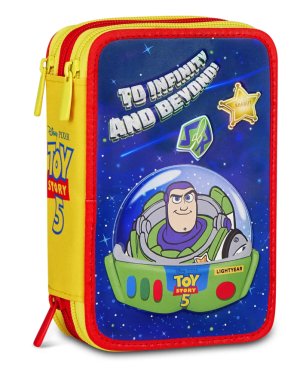 ASTUCCIO 3 ZIP TOY STORY 5 TO INFINITY AND BEYOND 12,5x20x7cm 30J502600-5D8 41434