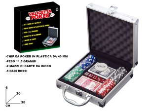 VALIGETTA POKER 100pz 192511 41272