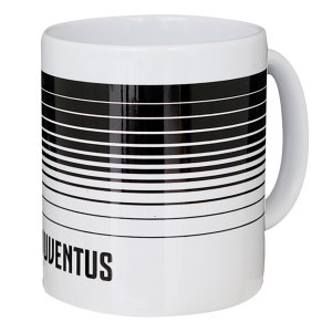 JU1413 MUG IN CERAMICA INTERNO BIANCO STRIPES JUVENTUS 41426