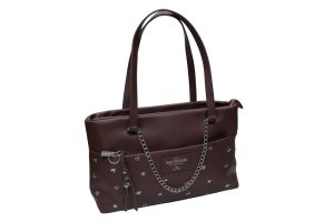 62152/CUORE12 SHOPPING CIOCCOLATO 38x22cm 41233