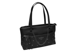 62152/CUORE12 SHOPPING NERO 38x22cm 41233