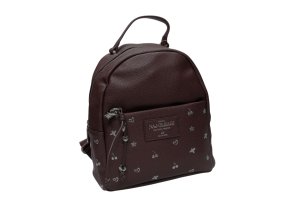 61489/CUORE12 ZAINO CIOCCOLATO 27x25cm 41233