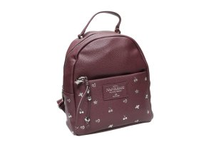 61489/CUORE12 ZAINO BORDEAUX 27x25cm 41233