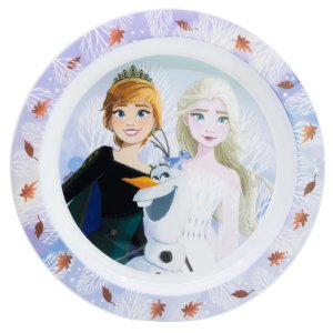 ST81047 FROZEN PIATTO PIANO PLASTICA 22cm MICROONDE 41401