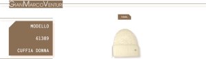 CAPPELLO LANA & ANGORA DONNA PANNA 61389PAN 53674