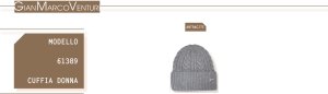 CAPPELLO LANA & ANGORA DONNA ANTRACITE 61389AN 53674
