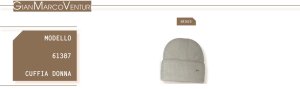 CAPPELLO DONNA GRIGIO 61387GR 53674