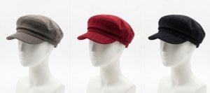 CAPPELLO VELLUTO CON VISIERA 191361 ROMEO GIGLI 40351