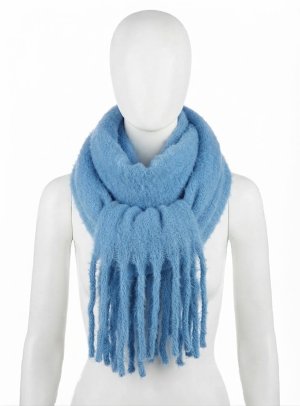 SCIARPA DONNA GMV BLU 61017BL 41100