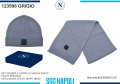 SET SCIARPA E CAPPELLO MAGLIA SSC NAPOLI 123596 GRIGIO 40351