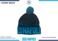 CAPPELLO PONPON MAGLIA JACQUARD SSCN NAPOLI 123594 SSCN 40351