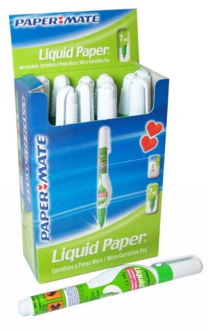00011556 CORRETTORE A PENNA PAPERMATE NP10 7ml 45044108 53381