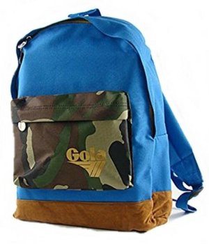 CUB145 ZAINO GOLA WALKER CAMOUFLAGE - BLUE - GOLD 1011