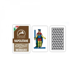 CARTE NAPOLETANE MARRONE 150 MODIANO 300082 40594