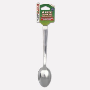 ACCESSORI CUCINA 990 6PZ CUCCHIAI ACCIAIO INOX 71